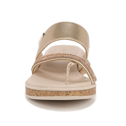 Bora Bright Sandal - Gold Metallic