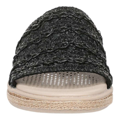 Breezy Wedge Sandals - Black