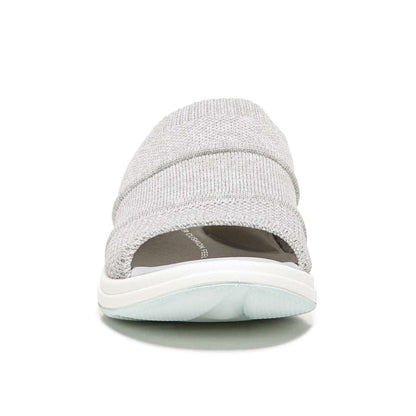 Iconic Slide - Oyster/Silver Smoke