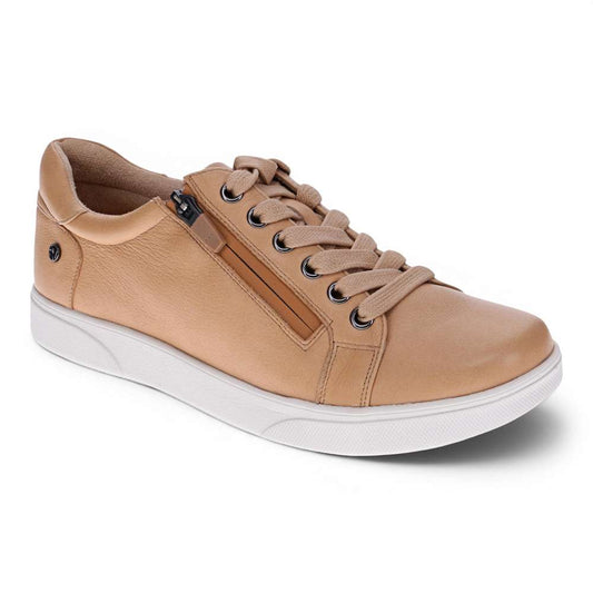 Brisbane Zip Casual Sneaker - Fawn