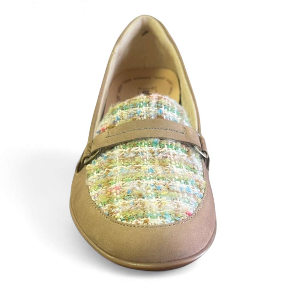 Montmartre Wedge Loafer - Toffee Nubuck