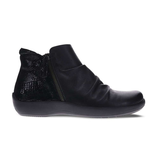 Salzburg Bootie - Black Lizard