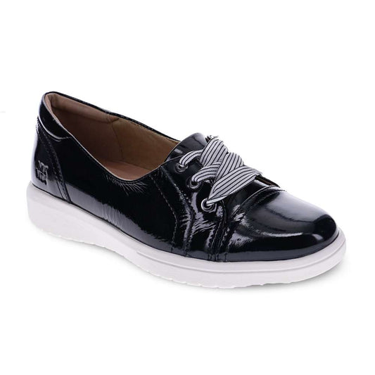 Bridgette Slip-On Sneaker - Black Patent