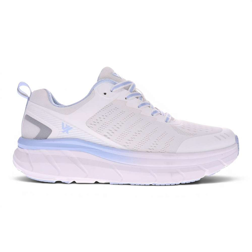Walker Mesh III Active Sneaker - White/Mauve