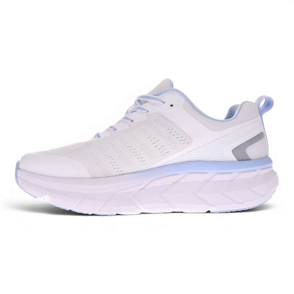 Walker Mesh III Active Sneaker - White/Mauve
