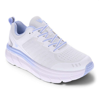 Walker Mesh III Active Sneaker - White/Mauve