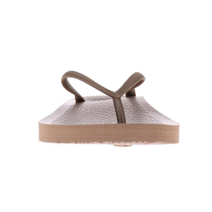 Venice Solid Women's Toe Post Sandal - Bronze