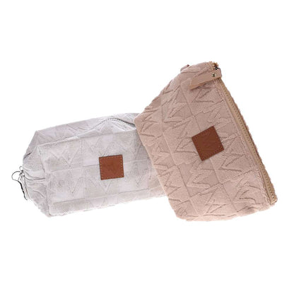 Cosmetic Pouch - Grey/Silver