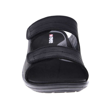Durban Slide Sandal - Oiled Black