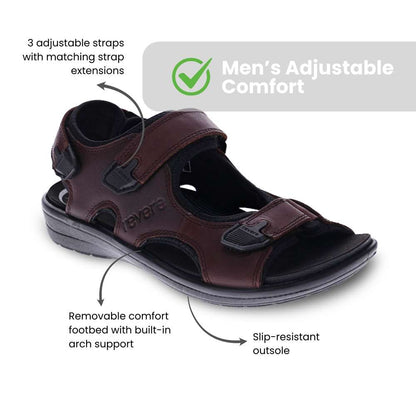 Montana 2 Backstrap Sandal - Whiskey