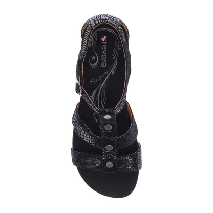 Nassau Wedge - Black Lizard