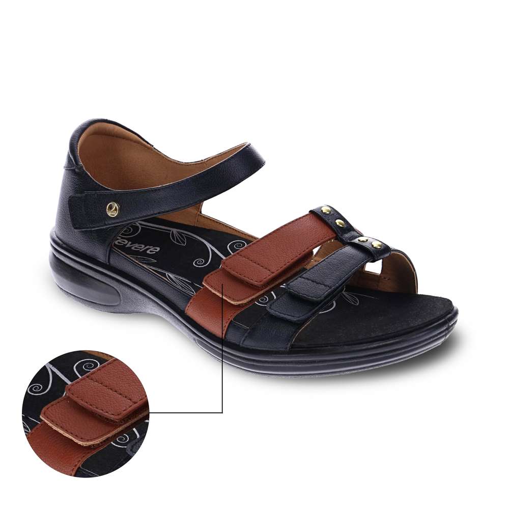 Negara Strap Extension - Black/Tan