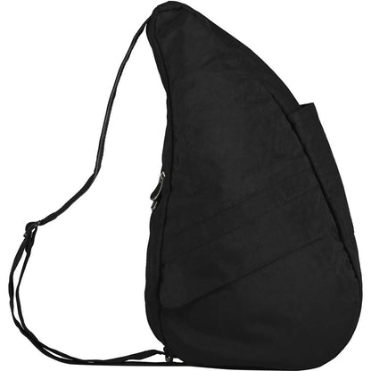 Textured Nylon Backpack - Black
