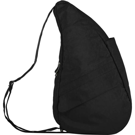 Textured Nylon Backpack - Black