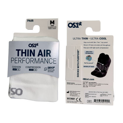 THIN AIR PERFORMANCE SOCKS (TA4) - Steel Blue