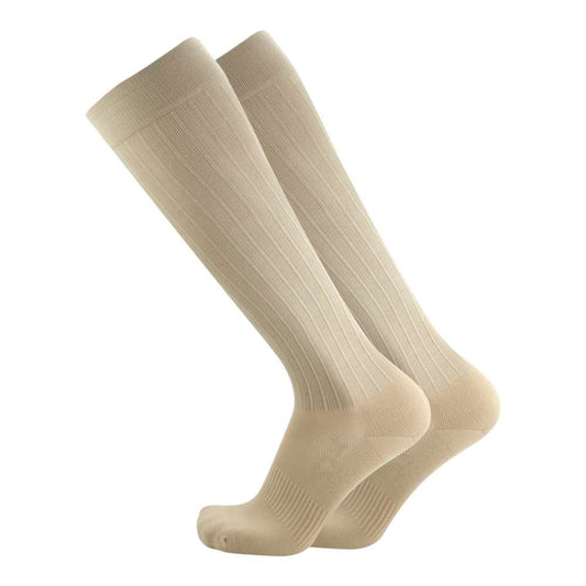Travel Wellness Compression Socks - Natural