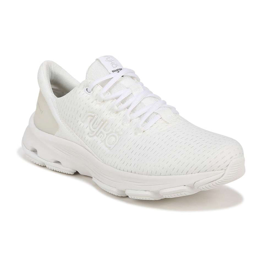 Ryka Devotion X Walking Shoe in Bright White, available at the Comfort Co Outlet