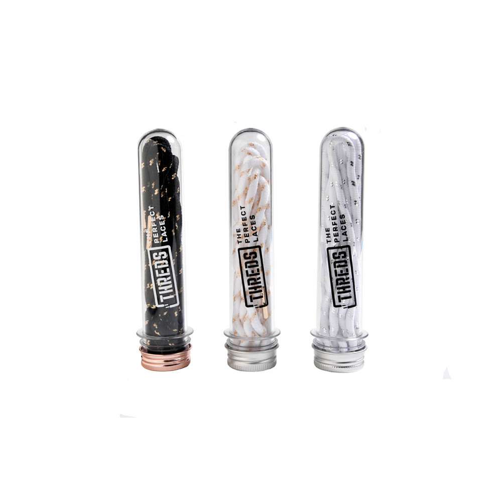 Bling Laces - Rose Gold Lace: Black Pattern: Rose Gold