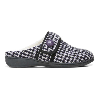 Carlin Mule Slipper - Cream Multi