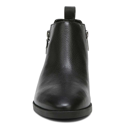 Cecily Ankle Boot - Black Leather