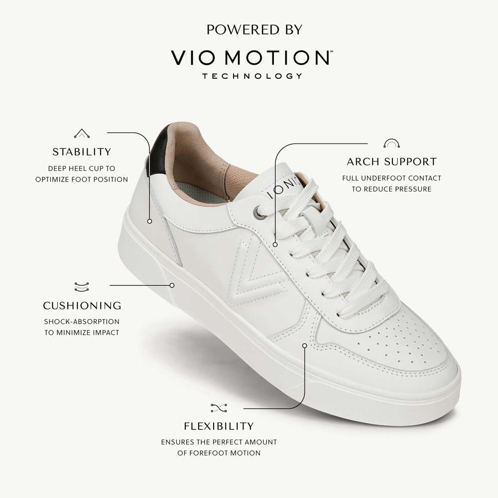 Kimmie Court Sneaker - Black Silver