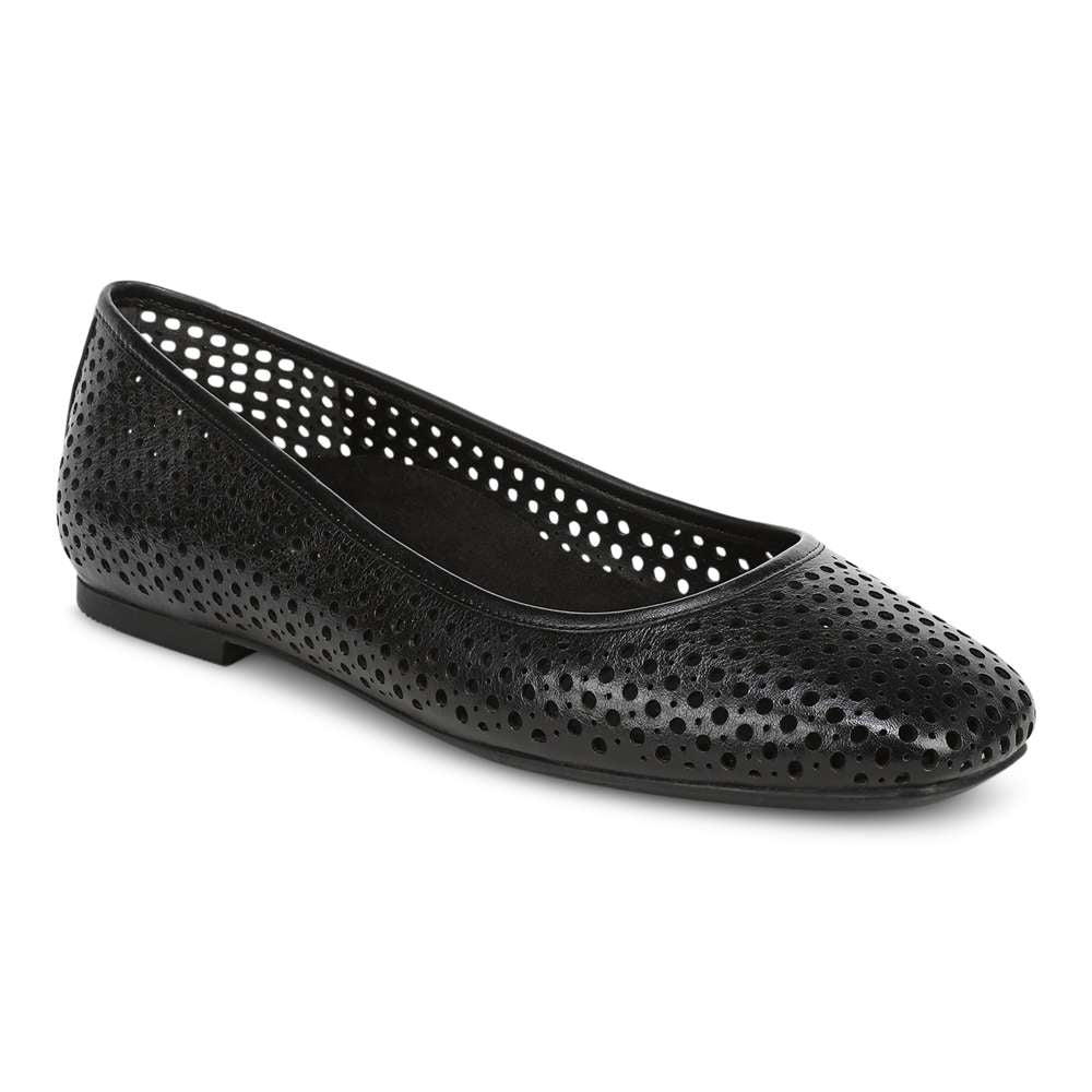 Orinda Perf Ballet Flat - Black
