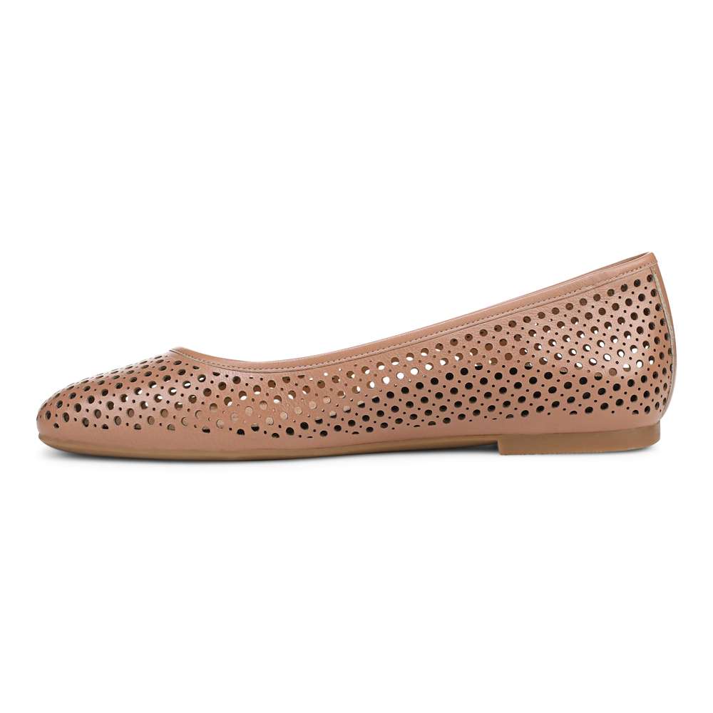 Orinda Perf Ballet Flat - Mocha