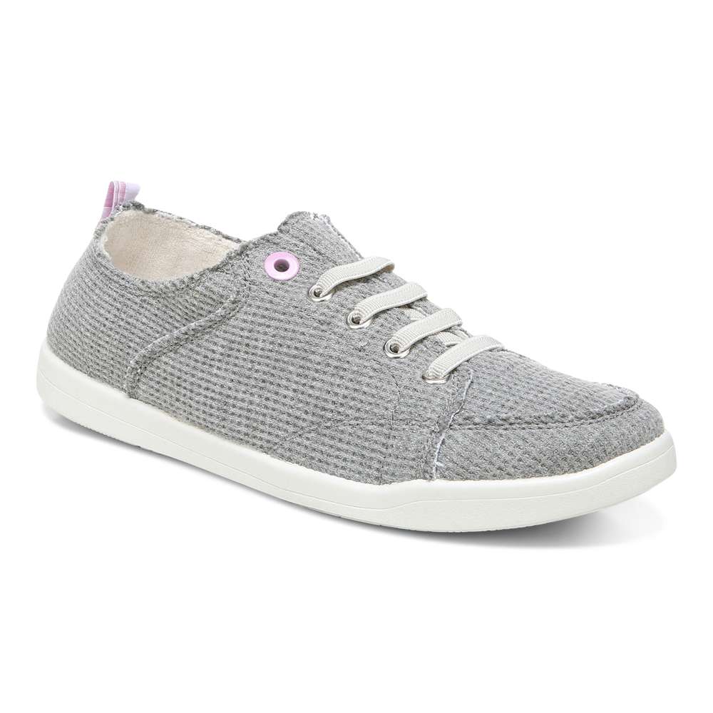 Pismo Casual Sneaker - Charcoal Waffle Knit