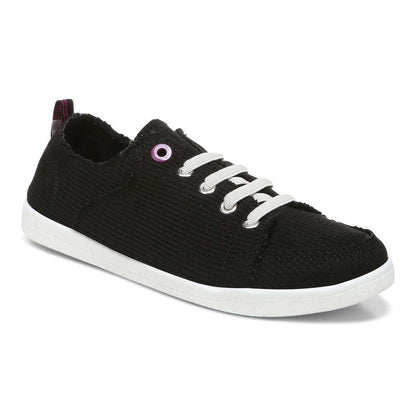 Pismo Casual Sneaker - Black Waffle Knit