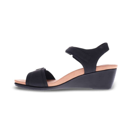 Adelaide Wedge Sandal - Black