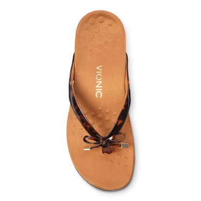 Bella Toe Post Sandal - Tortoise