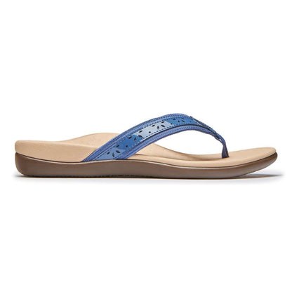 Casandra Toe Post Sandal - Indigo