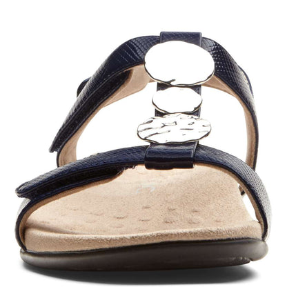 Farra Adjustable Sandal - Navy Lizard