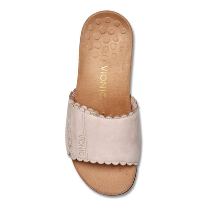 Florence Slide Sandal - Light Pink