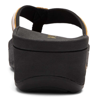 High Tide Platform Sandal - Tan Leopard