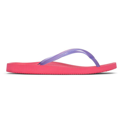 Noosa Solid Toe Post Sandal - Pink/Purple