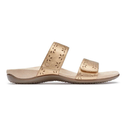 Randi Slide Sandal - Gold