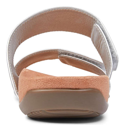 Randi Slide Sandal - Silver
