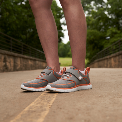 No. 45 Sport Jogger - Grey/Orange