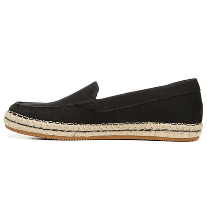 Alexa Espadrille Loafer - Black