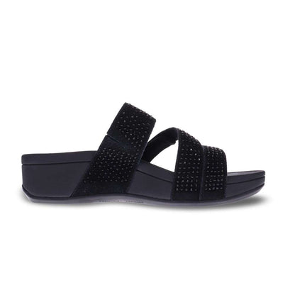 Alexis Platform Sandal - Black