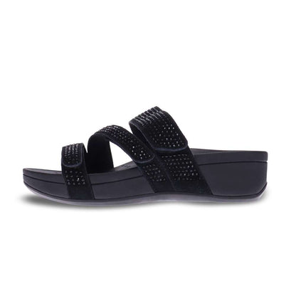 Alexis Platform Sandal - Black
