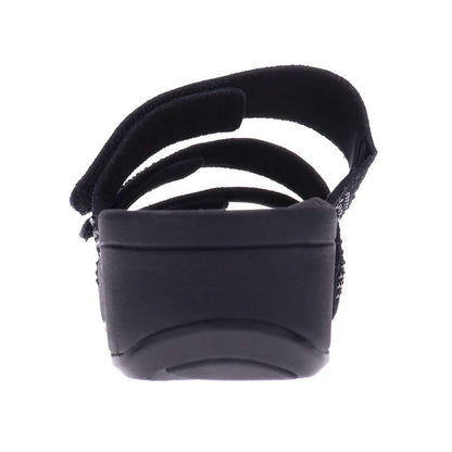 Alexis Platform Sandal - Black
