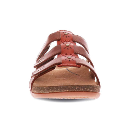 Andrea Slide - Tangerine/Tan