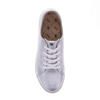 Athens Lace-Up Casual Sneaker - Pearl