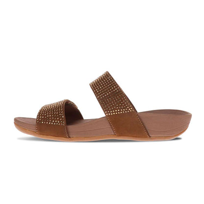 Avoca Slide - Bronze Rhines Stone