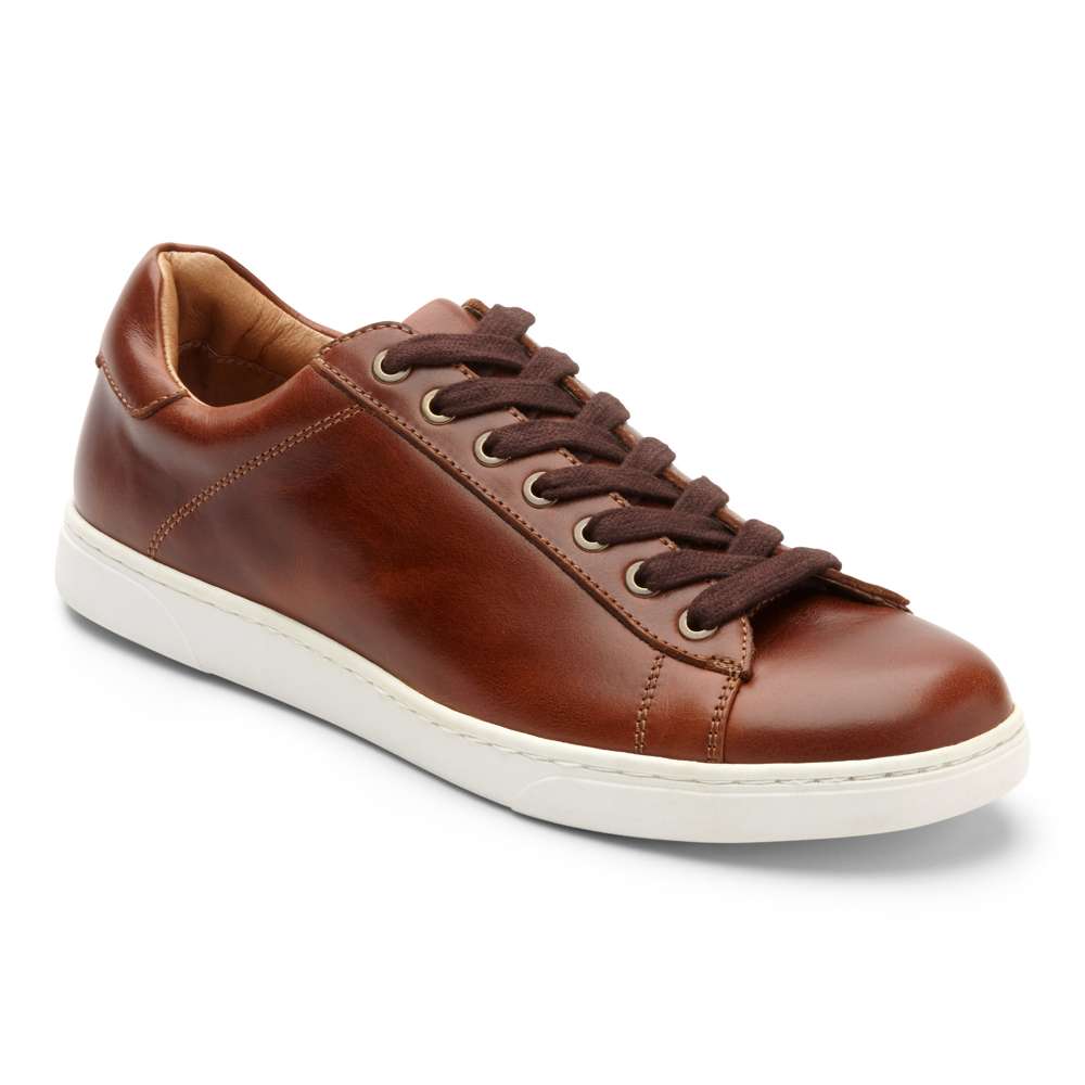 Baldwin Lace-Up Sneaker - Dark Brown