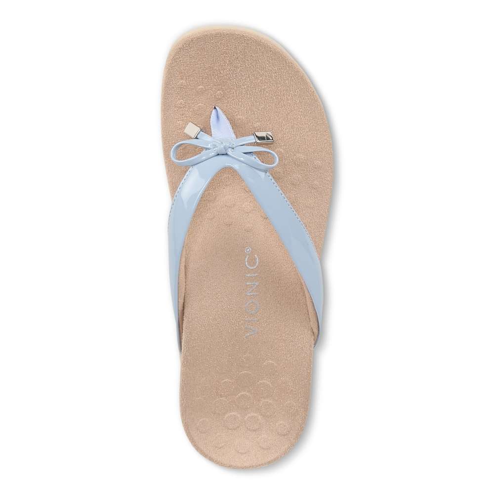 Bella Toe Post Sandal - Sky