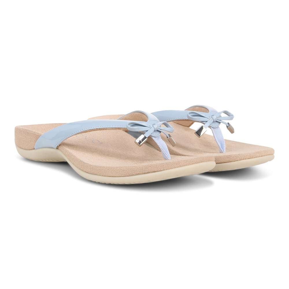 Bella Toe Post Sandal - Sky
