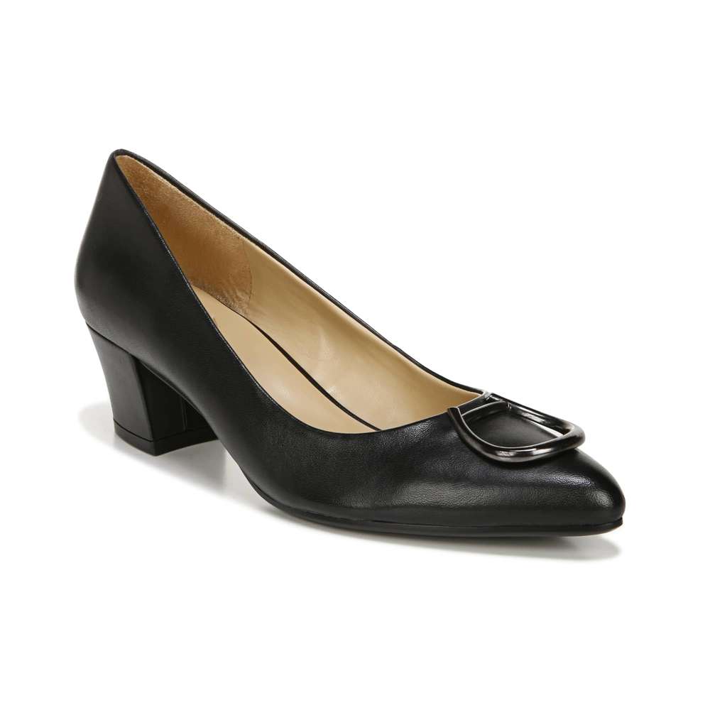 Caprice Block Heel - Black